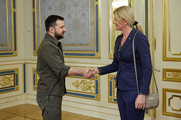 Välisminister Liimets Ukrainas: Eesti, Läti ja Leedu toetavad Ukrainat riigi ülesehitamisel