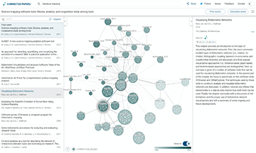 Create an interactive map of the references used
