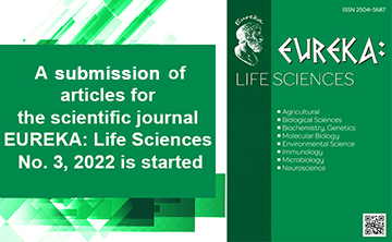 THE SUBMISSION OF MANUSCRIPTS IN THE PEER-REVIEWED SCIENTIFIC JOURNAL EUREKA: LIFE SCIENCES