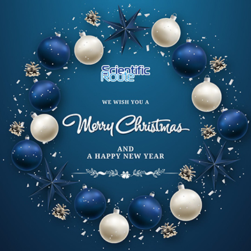 Scientific Route OÜ sincerely wishes you a Merry Christmas and a Happy New Year 2024!