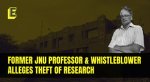 Former JNU Professor theft of research. His efforts for redressal remain unaddressed