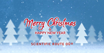 Merry Christmas from Scientific Route OÜ®