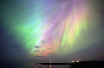 Extreme solar storm generated aurorae—and ‘surprise’