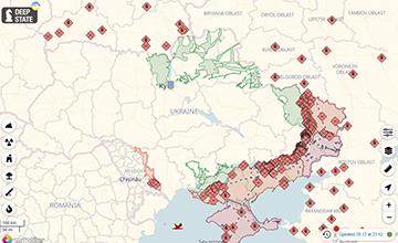 Institute for the Study of War in Ukraine map. Interactive Map of the Ukraine War