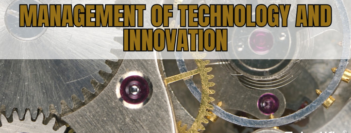 Set to the collective monograph “MANAGEMENT OF TECHNOLOGY AND INNOVATION” from SCIENTIFIC ROUTE OÜ®!
