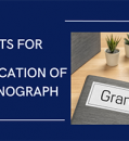 NEW GRANTS FOR PUBLICATION OF A MONOGRAPH