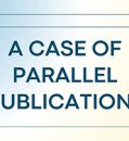 A CASE OF PARALLEL PUBLICATION?