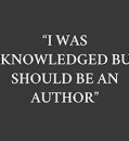 “I WAS ACKNOWLEDGED BUT I SHOULD BE AN AUTHOR”