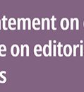 COPE statement on external influence on editorial decisions