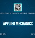 EEJET | Vol. 1 No. 7 (139) (2026) | Applied mechanics