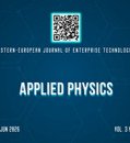 EEJET | Vol. 3 No. 5 (141) (2026) | Applied physics