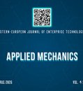 EEJET | Vol. 4 No. 7 (142) (2026) | Applied mechanics
