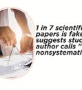 Iga seitsmes teadustöö on võltsitud, näitab uuring, mida autor nimetab „metsikult mittesüstemaatiliseks“.