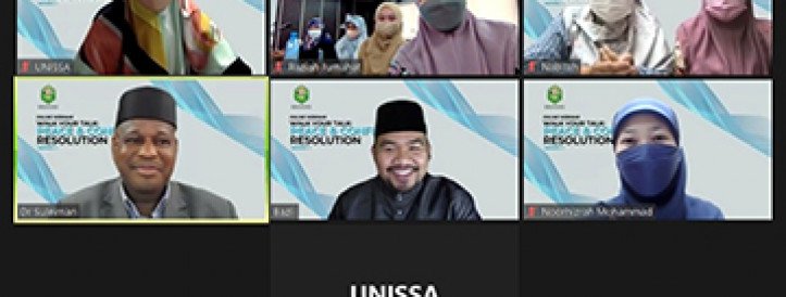 WALK YOUR TALK: PEACE AND CONFLICT RESOLUTION