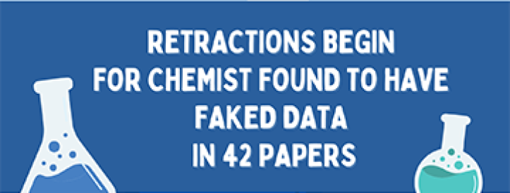Retractions begin for chemist found to have faked data in 42 papers