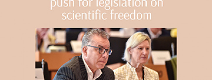 THE EUROPEAN PARLIAMENT’S PUSH FOR LEGISLATION ON SCIENTIFIC FREEDOM
