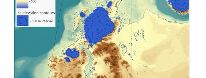 Watch an ice sheet melt—and Great Britain and Ireland emerge