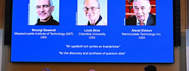 Creators of quantum dots, used in TV displays and cell studies, win chemistry Nobel
