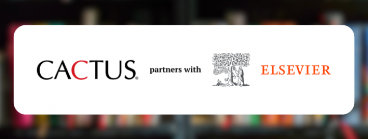 CACTUS and Elsevier Forge Groundbreaking Partnership, Bringing 19M+ Research Abstracts to Researchers' Fingertips