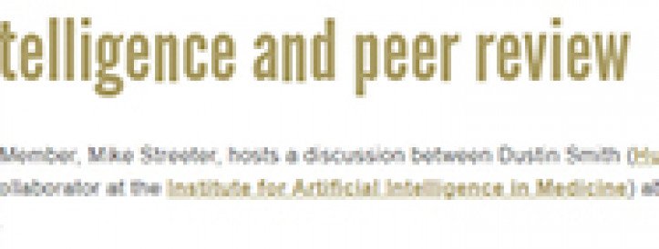 ARTIFICIAL INTELLIGENCE AND PEER REVIEW