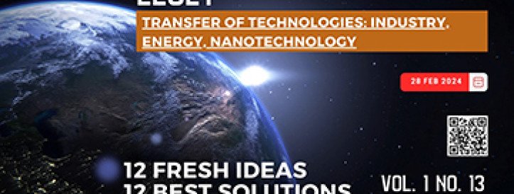 EEJET | Vol. 1 No. 13 (127) (2024) | Transfer of technologies: industry, energy, nanotechnology