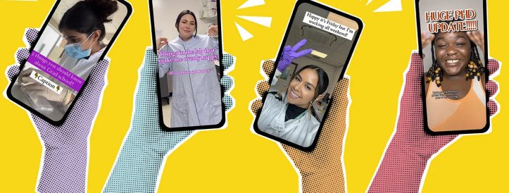 The ‘PhD Influencers’ Logging Lab Life on TikTok and Instagram