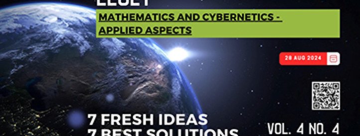 EEJET | Vol. 4 No. 4 (130) (2024) | Mathematics and Cybernetics - applied aspects