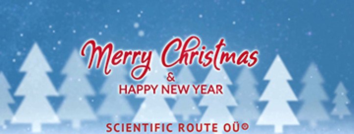 Merry Christmas from Scientific Route OÜ® 