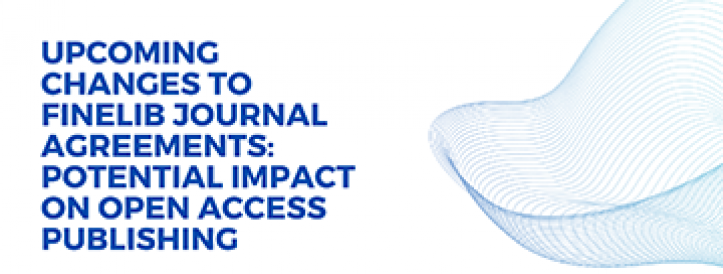 Upcoming Changes to FinELib Journal Agreements: Potential Impact on Open Access Publishing