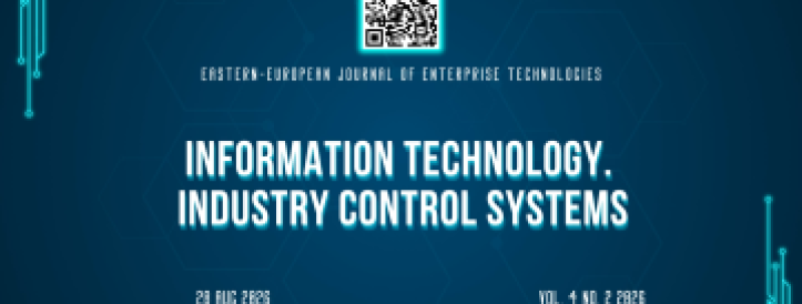 EEJET | Vol. 4 No. 2 (142) (2026) | Information technology. Industry control systems