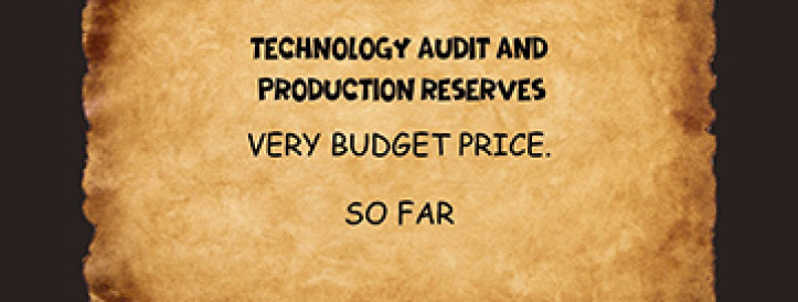 Technology audit and production reserves. Very REASONABLE price. While it's still active